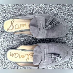 Sam Edelman lather and suede mule size 8.5